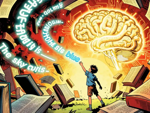 How Large Language Models Learn: Self-Supervised Training at Internet Scale