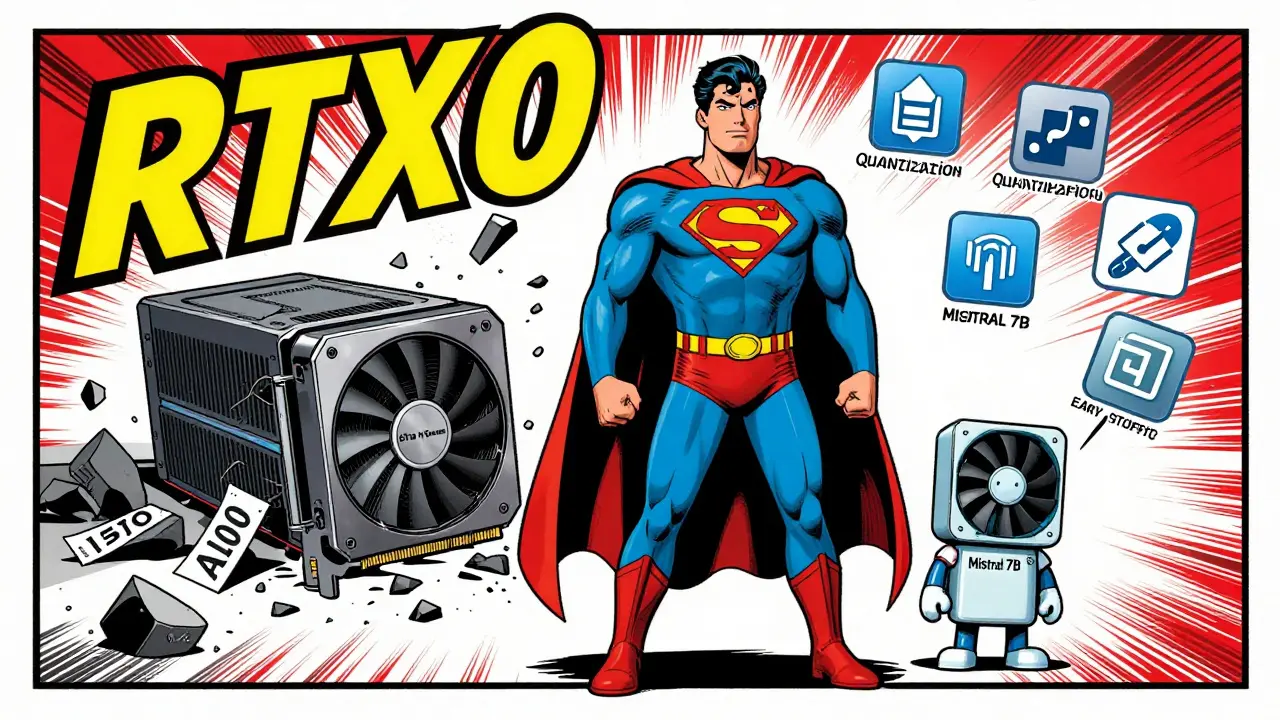 RTX 4090 superhero defeats expensive server with quantization and caching powers.