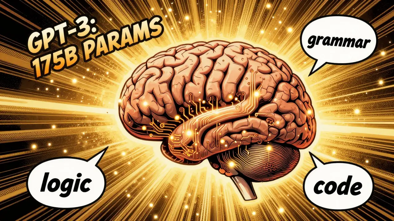 Parameter Counts in Large Language Models: Why Size and Scale Matter for Capability