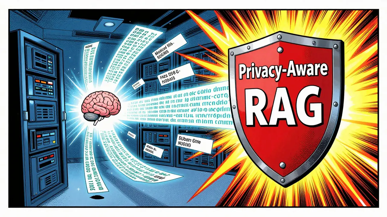 Privacy-Aware RAG: How to Protect Sensitive Data in Large Language Model Systems