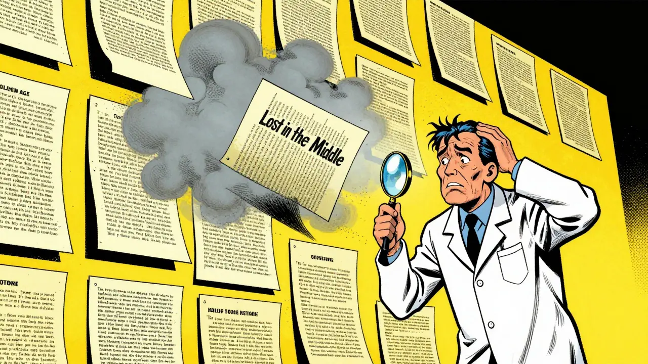 Long-Context Prompt Design: How to Fix the 'Lost in the Middle' Problem