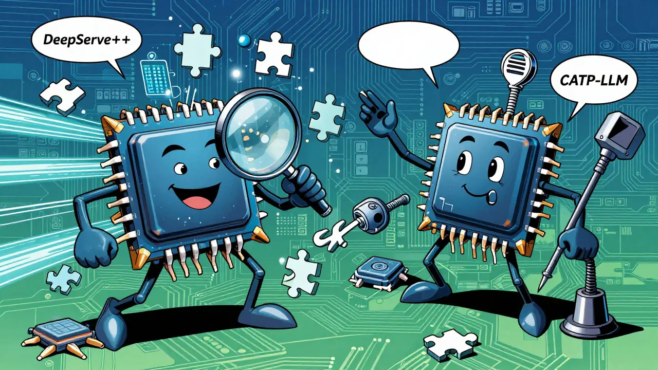 Anthropomorphic chips optimizing workloads in golden age comic art