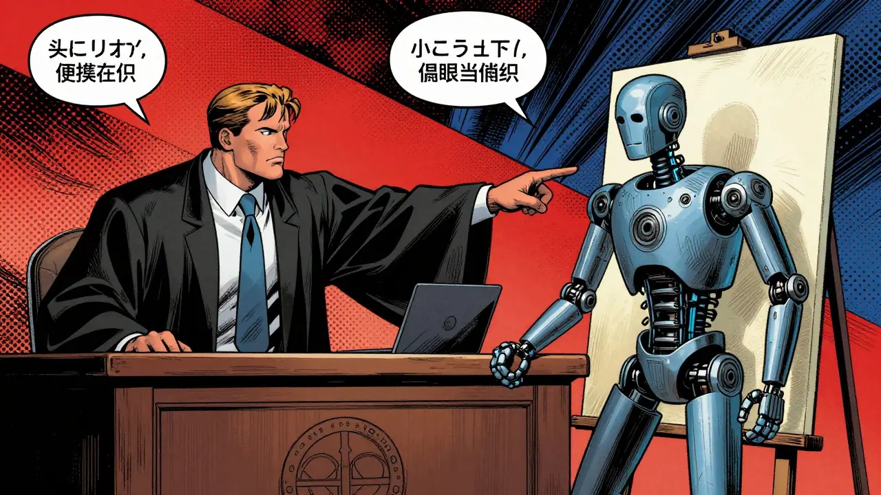 Human artist confronts AI robot in court over style theft and copyright infringement