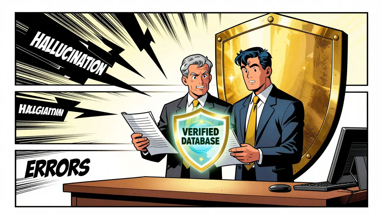 Lawyers protected by shield while verifying data against errors