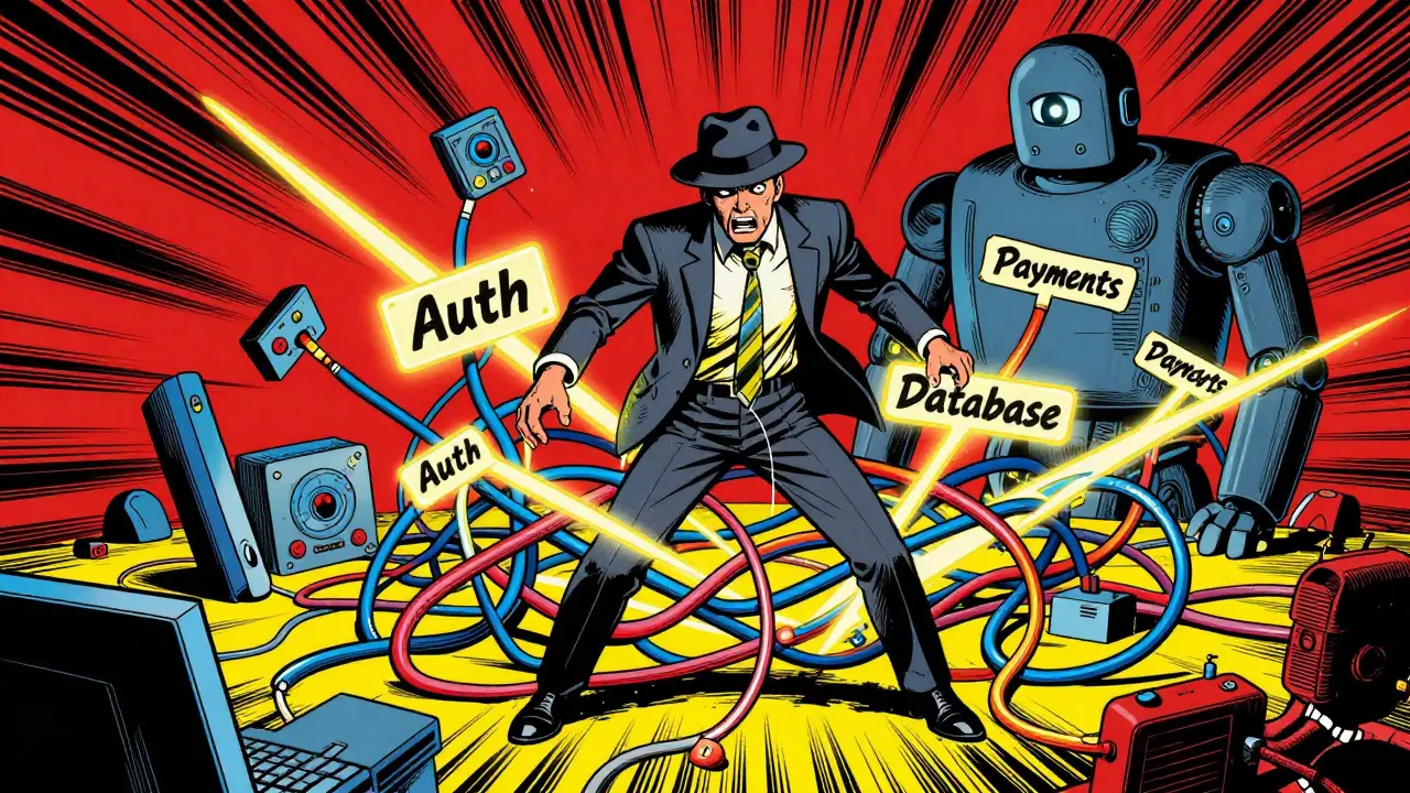 Service Boundaries in Vibe Coding: How to Stop AI Prompts from Creating Tight Coupling