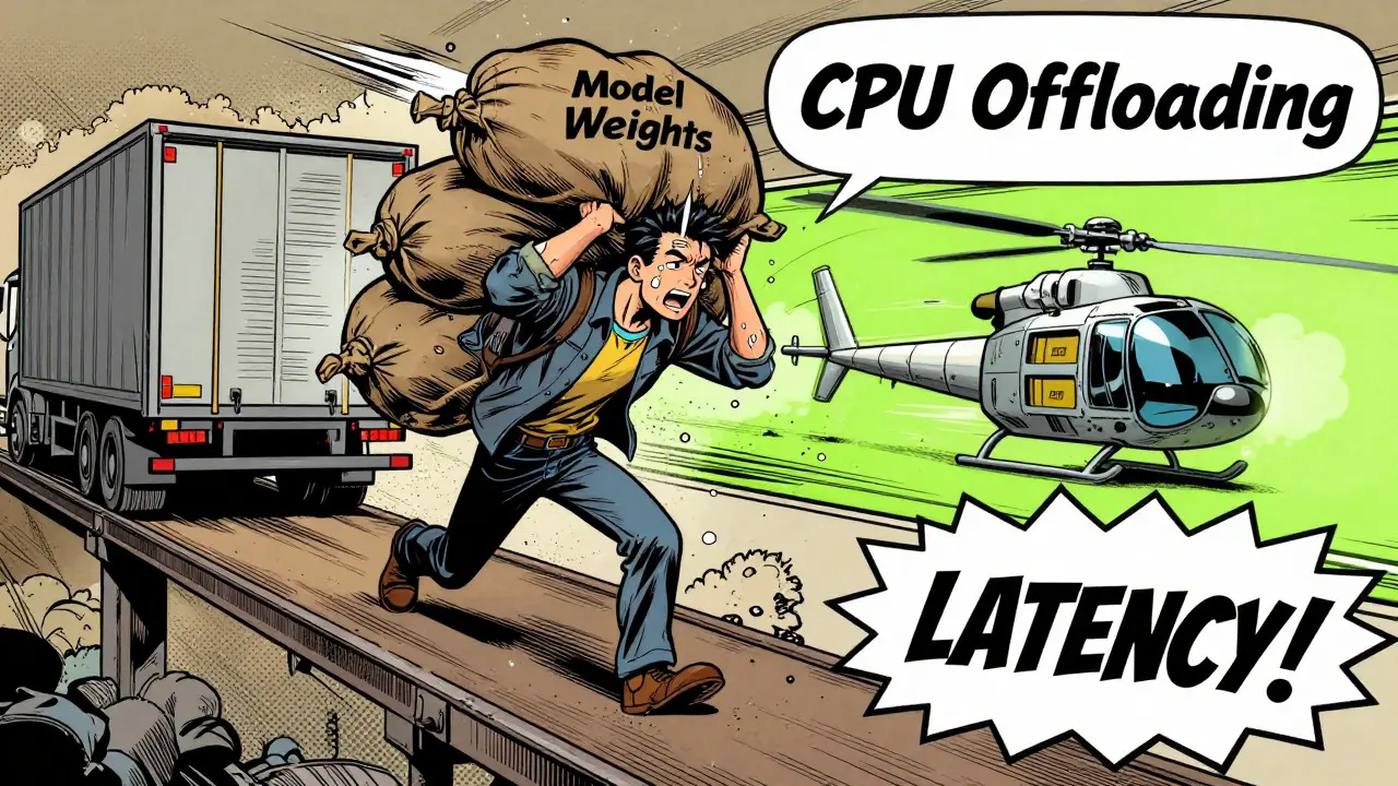 Developer struggling with slow CPU offloading process