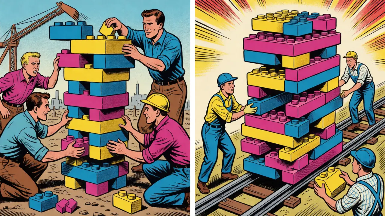 Flexible stack chaos vs opinionated stack efficiency comparison