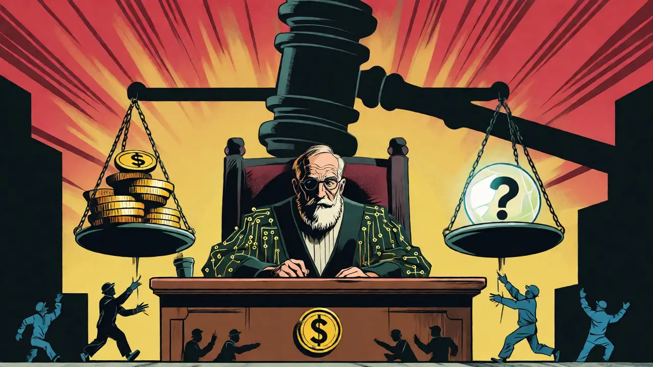 A circuit-board judge weighs cost against accuracy under regulatory pressure.